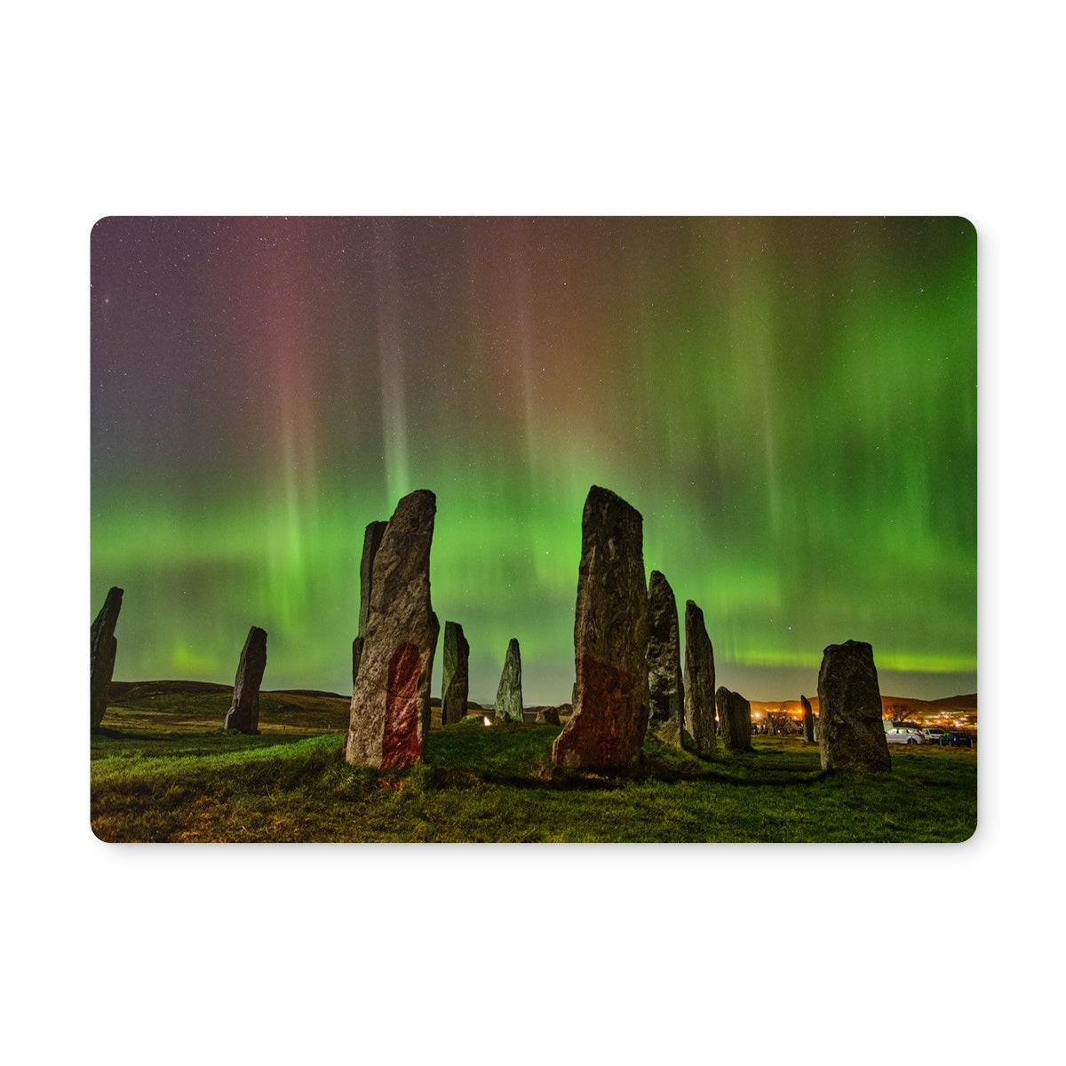 Callanish February '23 Active Aurora Placemat