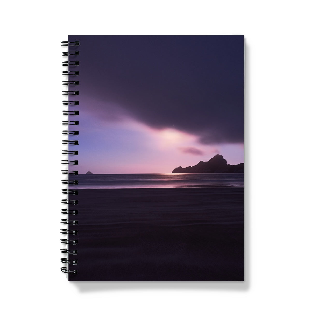 The Bay, Hirta, St Kilda by Moonlight Notebook