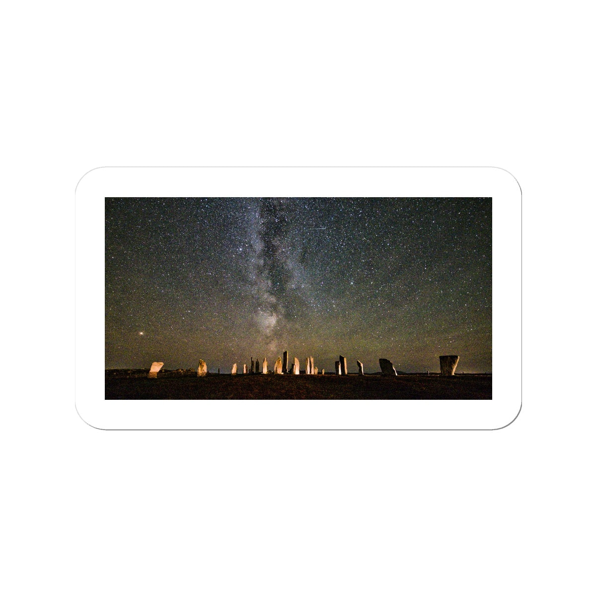 Callanish and the Milky Way  Sticker