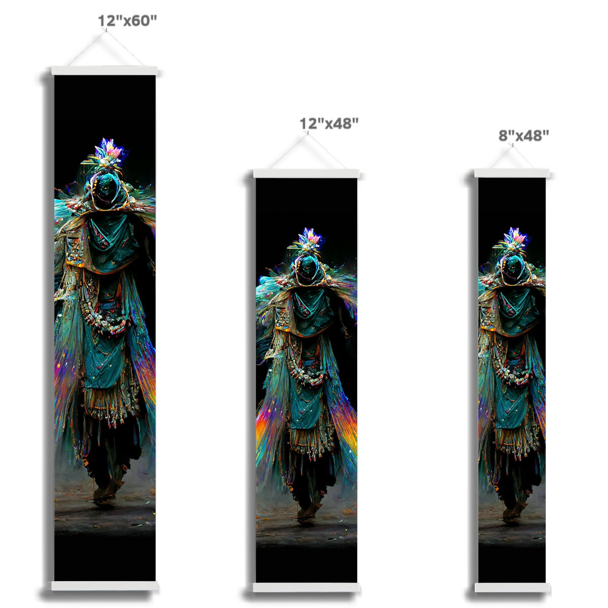 Dancing Shaman Wall Height Chart