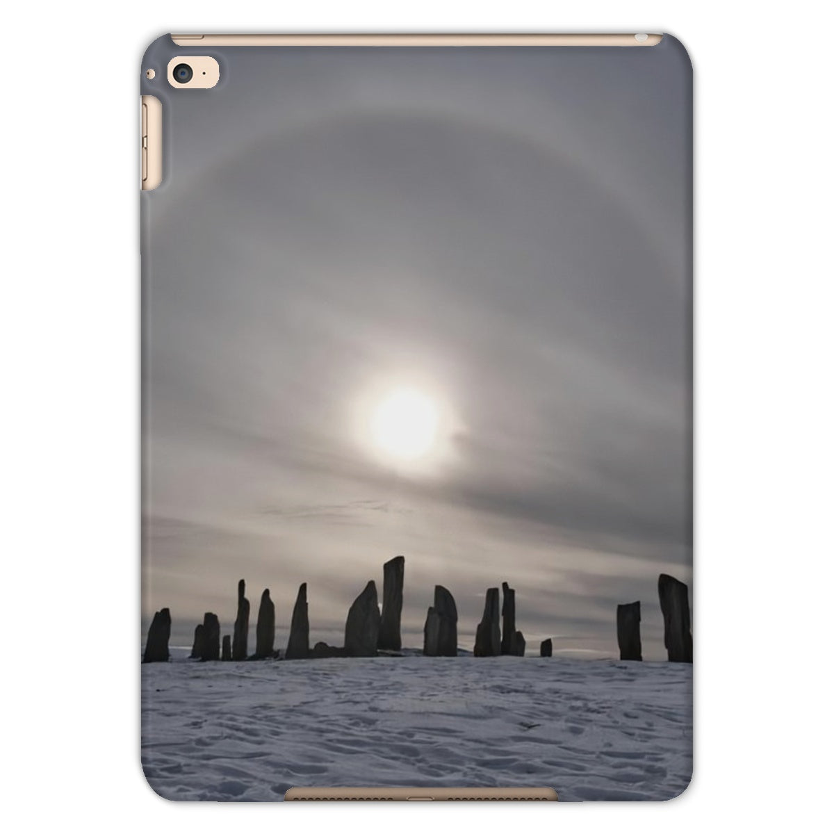 Sun Halo over the Callanish Stones  Tablet Cases