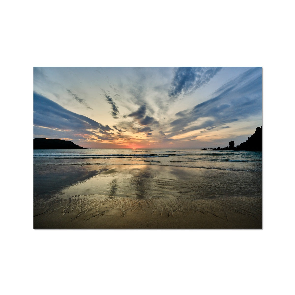 Dalmore Beach Sunset Fine Art Print
