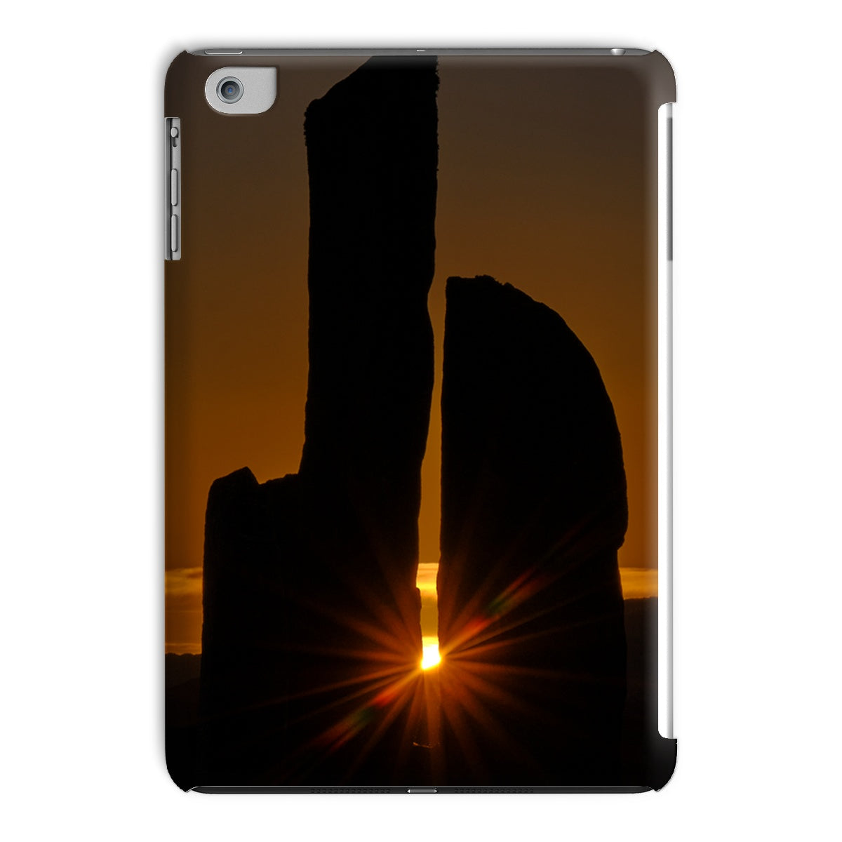 Callanish Christmas day sunset Tablet Cases