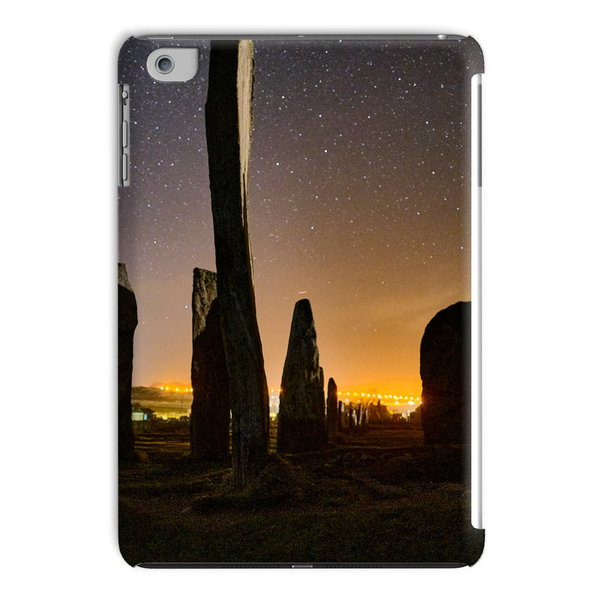 Callanish and village lights Tablet Cases