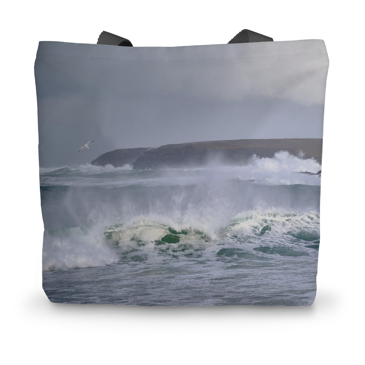 Shawbost wild sea Canvas Tote Bag