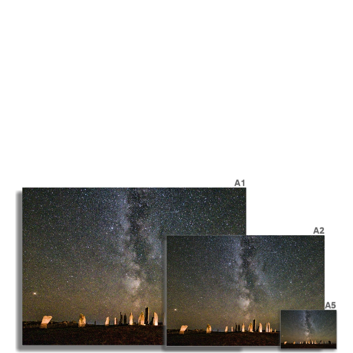 Callanish and the Milky Way  Fine Art Print