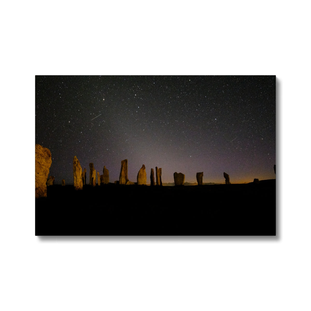 Callanish and Zodiacal light Canvas