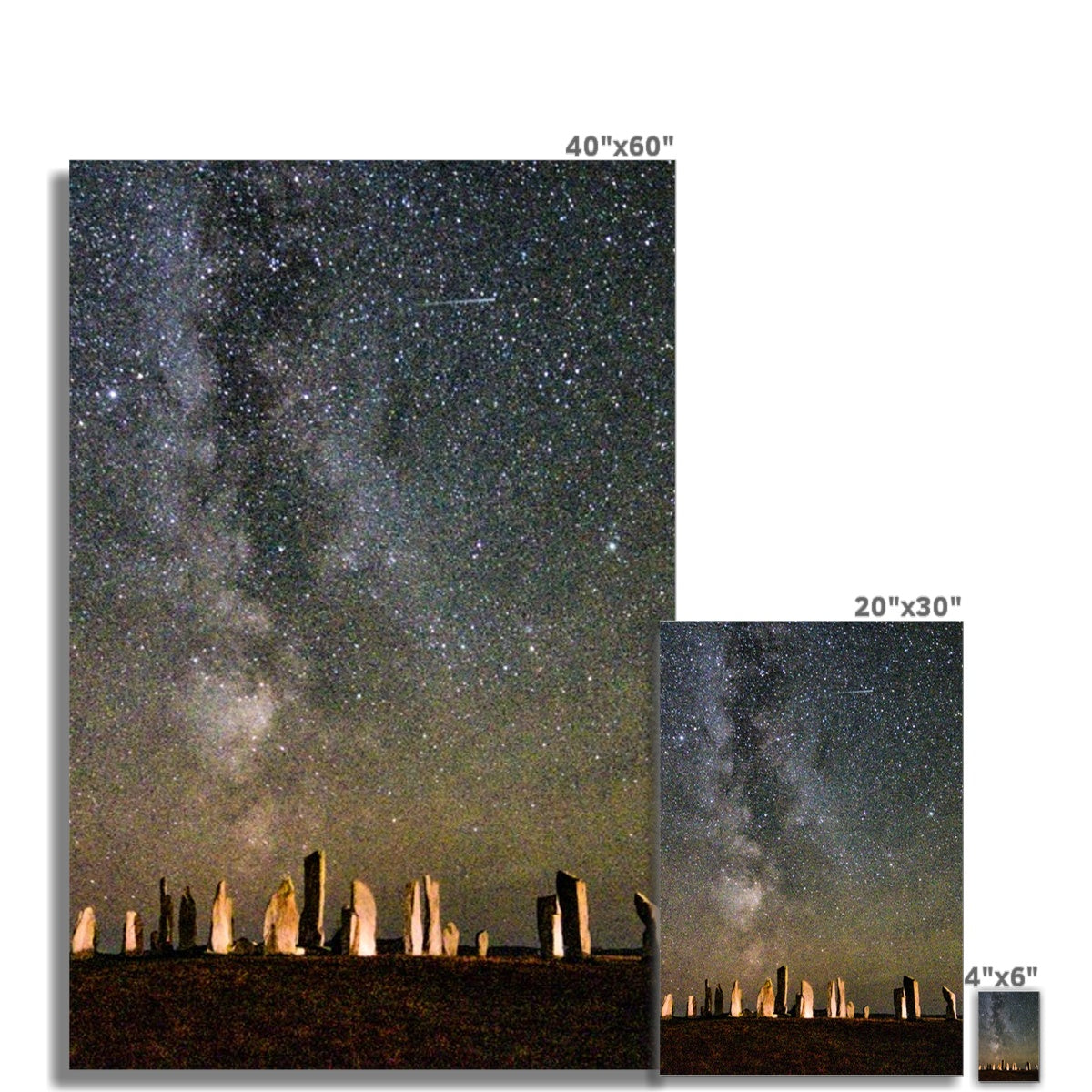 Callanish and the Milky Way  Hahnemühle Photo Rag Print