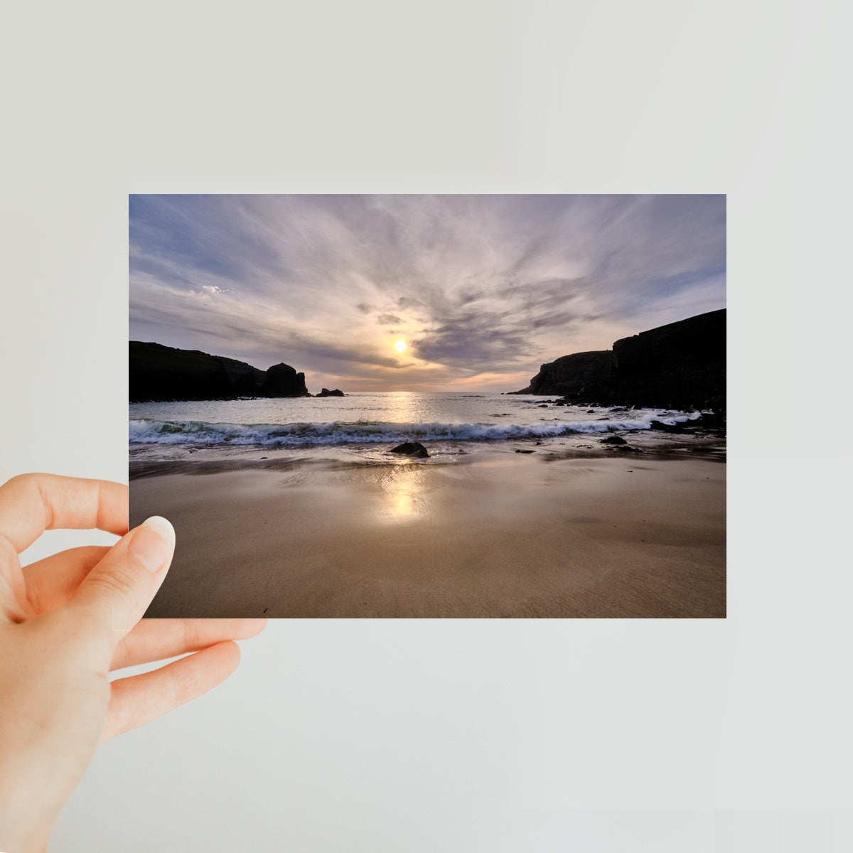 Dalbeg Beach Sunset Classic Postcard