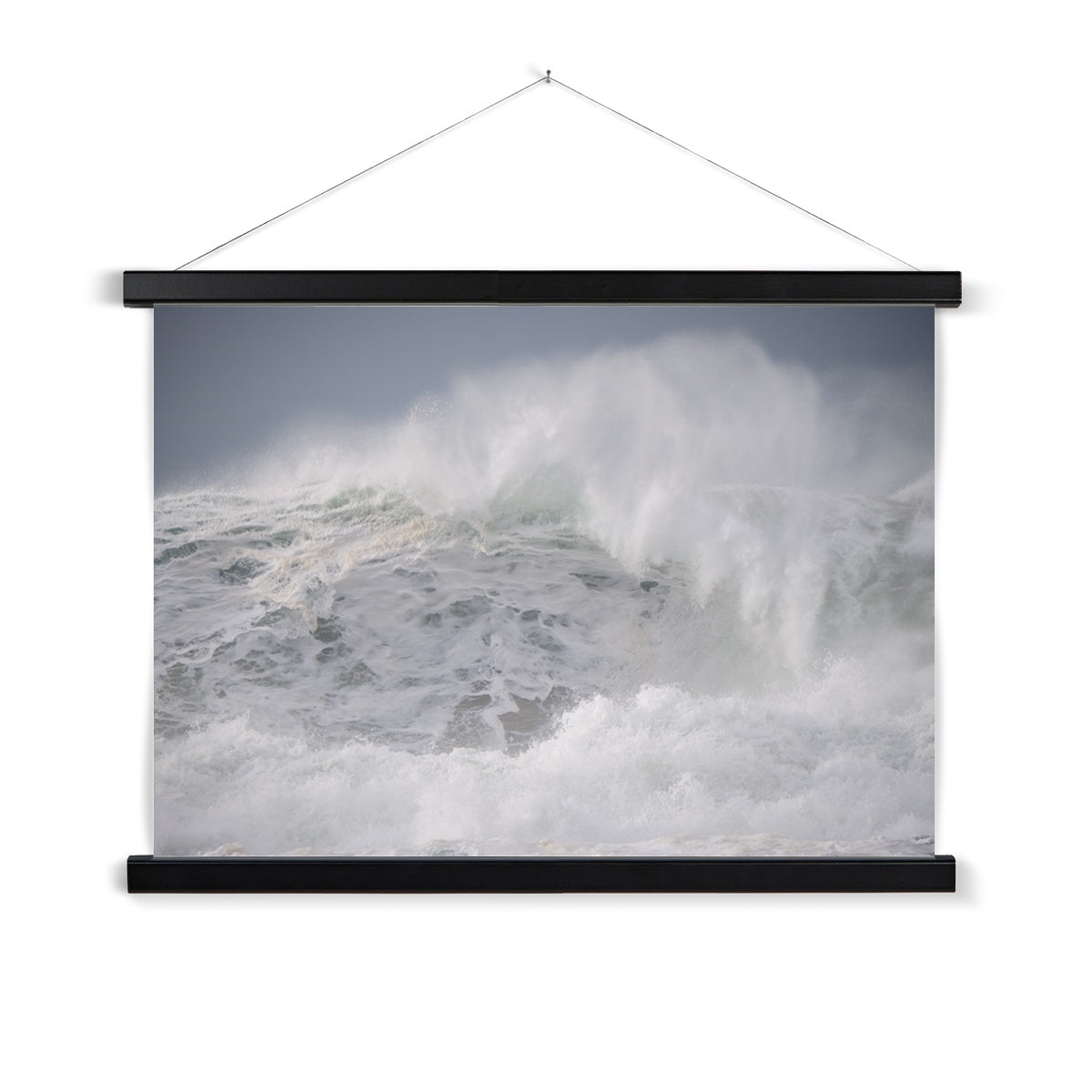 Dalbeg wild Atlantic wave Fine Art Print with Hanger