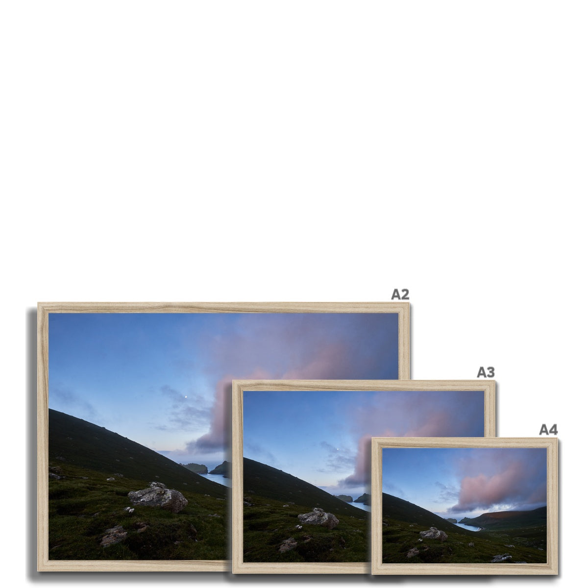 St Kilda Sunrise Framed Print