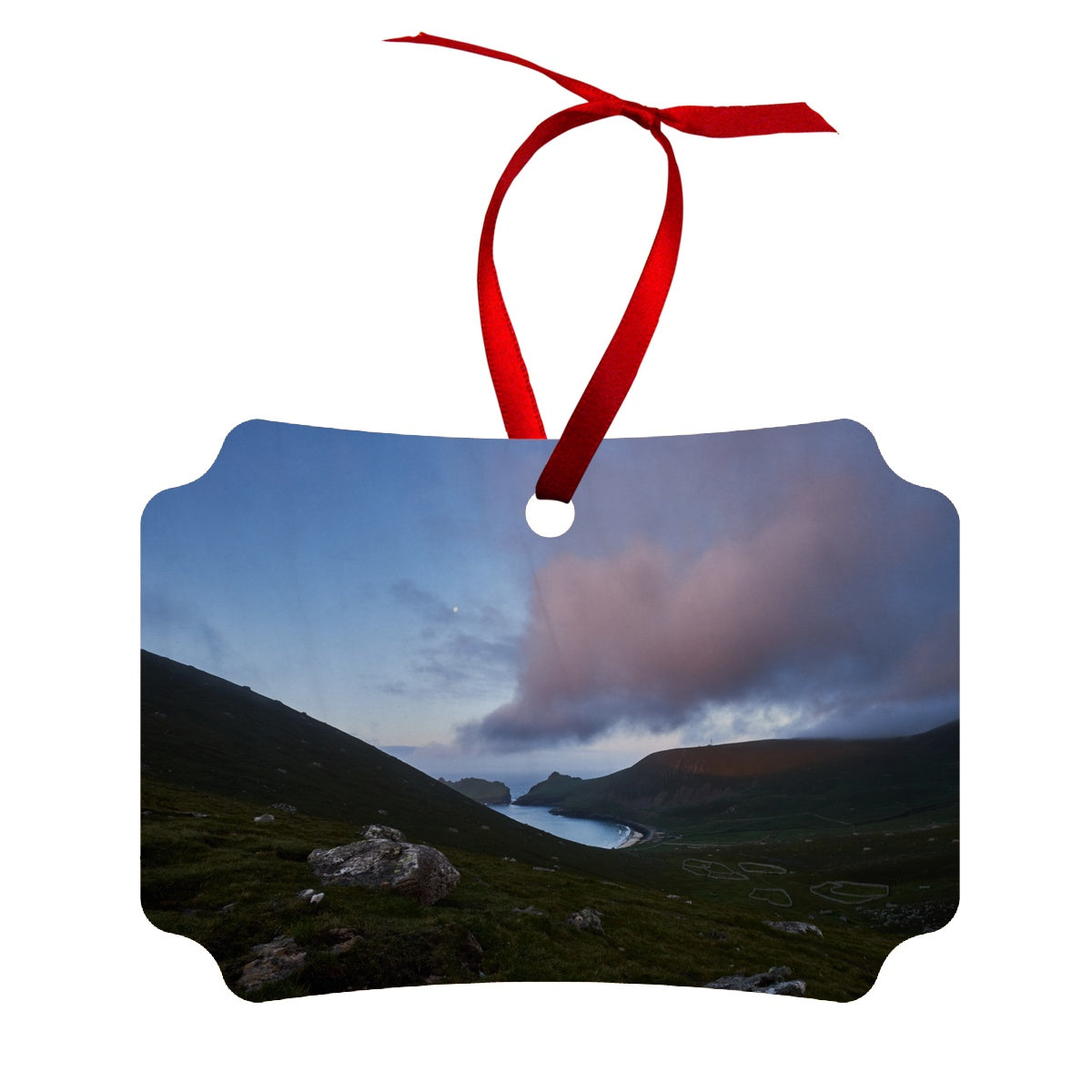 St Kilda Sunrise Wood Ornament