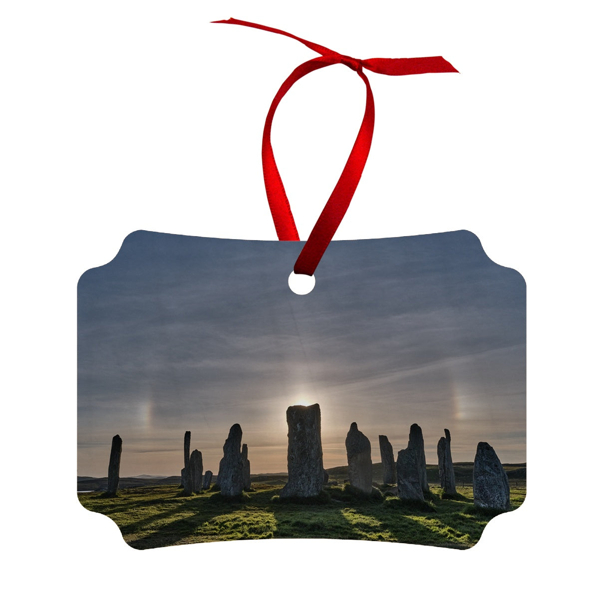 Callanish and Sundogs June 2022 Wood Ornament