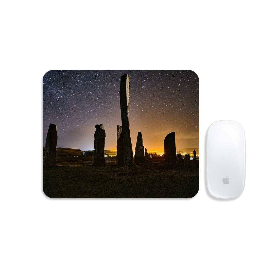 Callanish Standing Stones and Village Lights Mousemat
