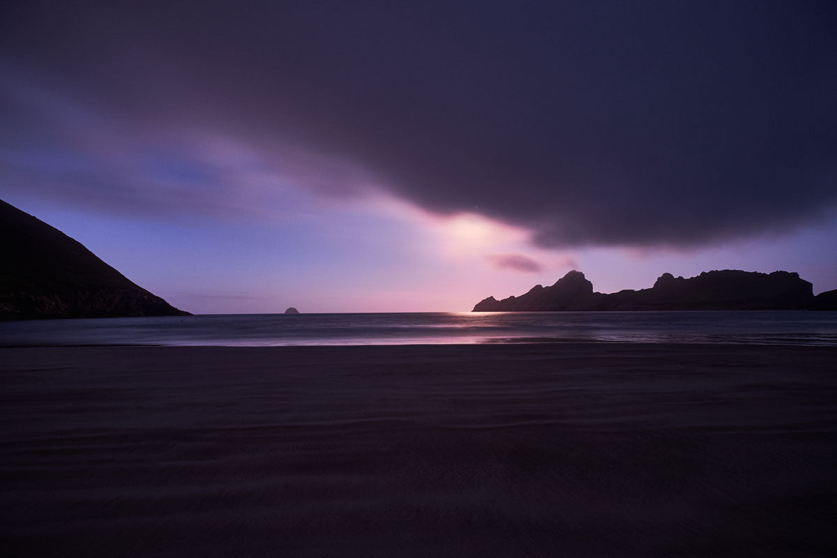The Bay, Hirta, St Kilda by Moonlight