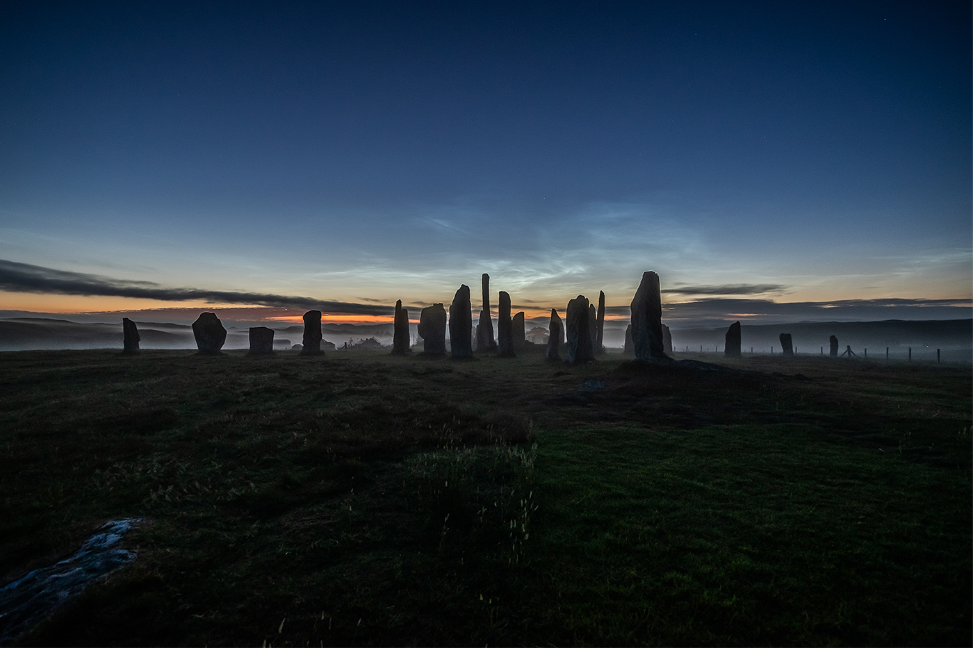 Callanish Standing Stones and Noctilucent Clouds Mug