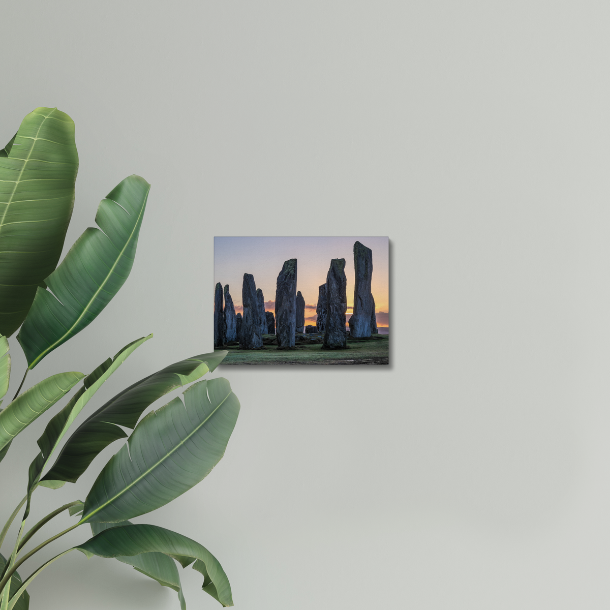 Callanish Standing Stones and Sunrise Canvas Print