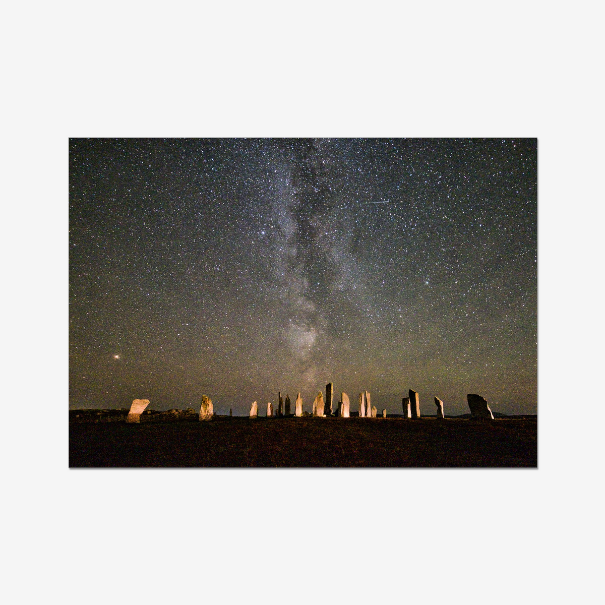 Callanish Standing Stones and the Milky way Fine art Print