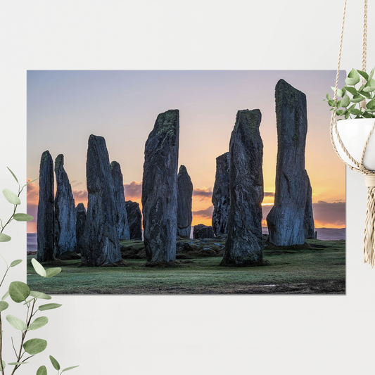 Callanish Standing Stone Sunrise - Fine art print
