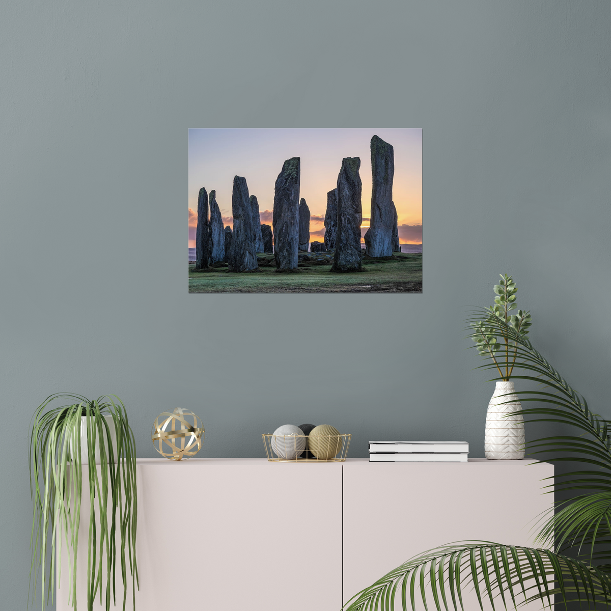 Callanish Standing Stone Sunrise - Fine art print