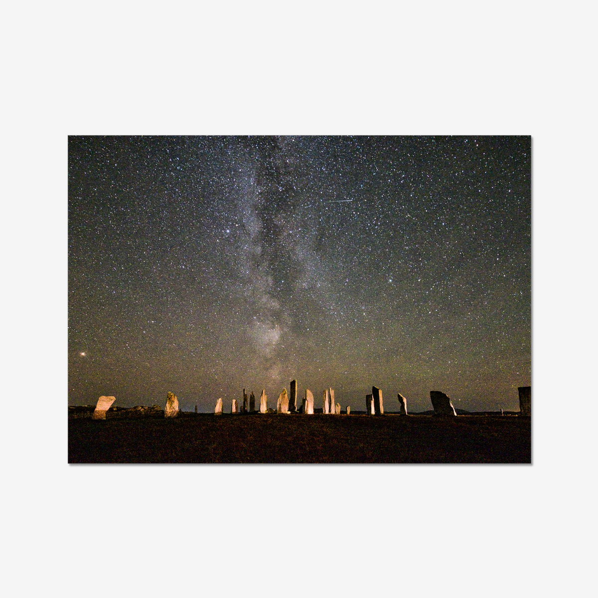 Callanish Standing Stones and the Milky way Fine art Print