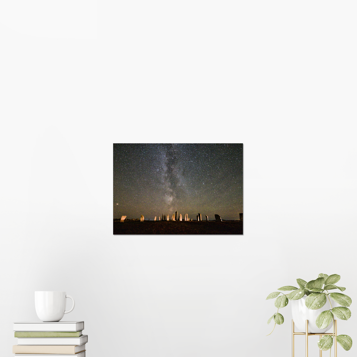 Callanish Standing Stones and the Milky way Fine art Print