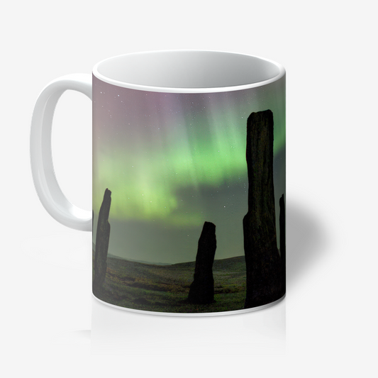 Callanish Standing Stones and Aurora Mug