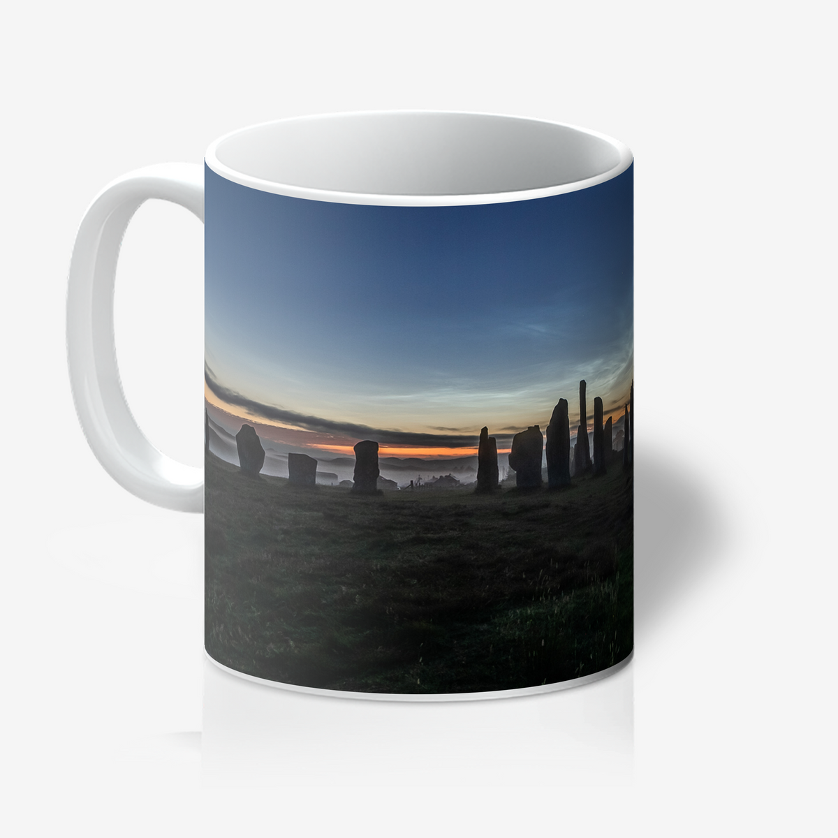 Callanish Standing Stones and Noctilucent Clouds Mug