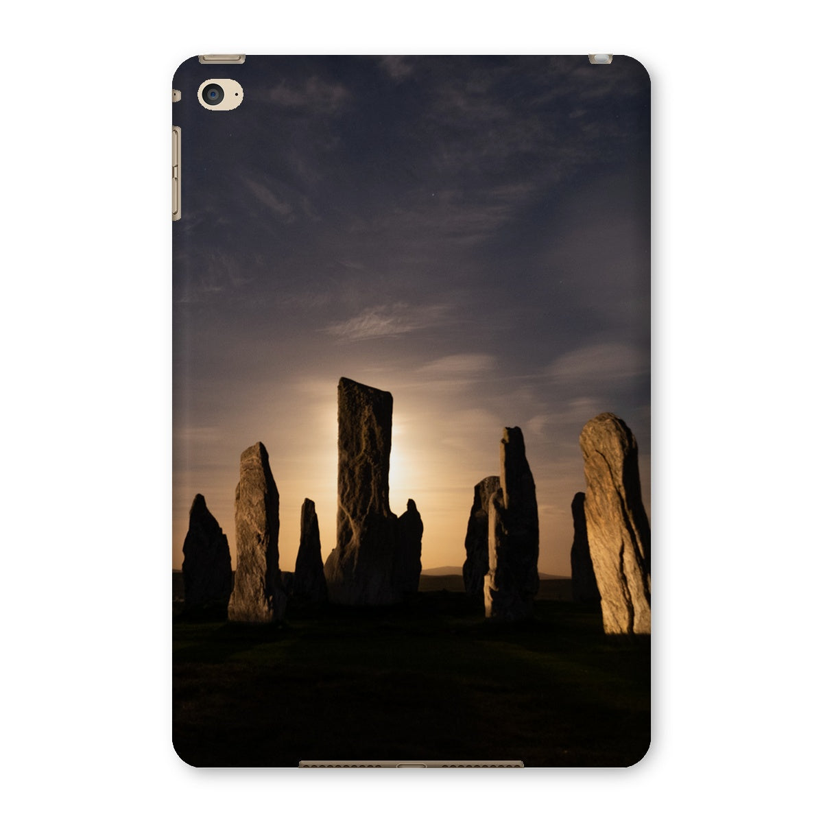 Callanish, Full Moon and Clouds Tablet Cases