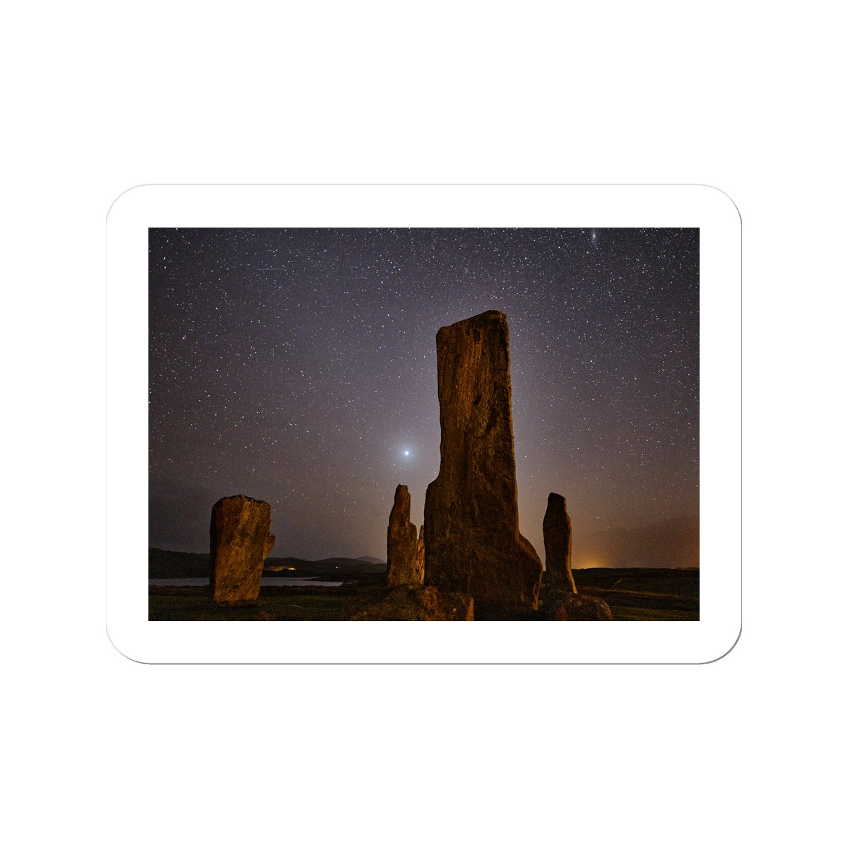 Callanish Standing Stones and Venus Sticker