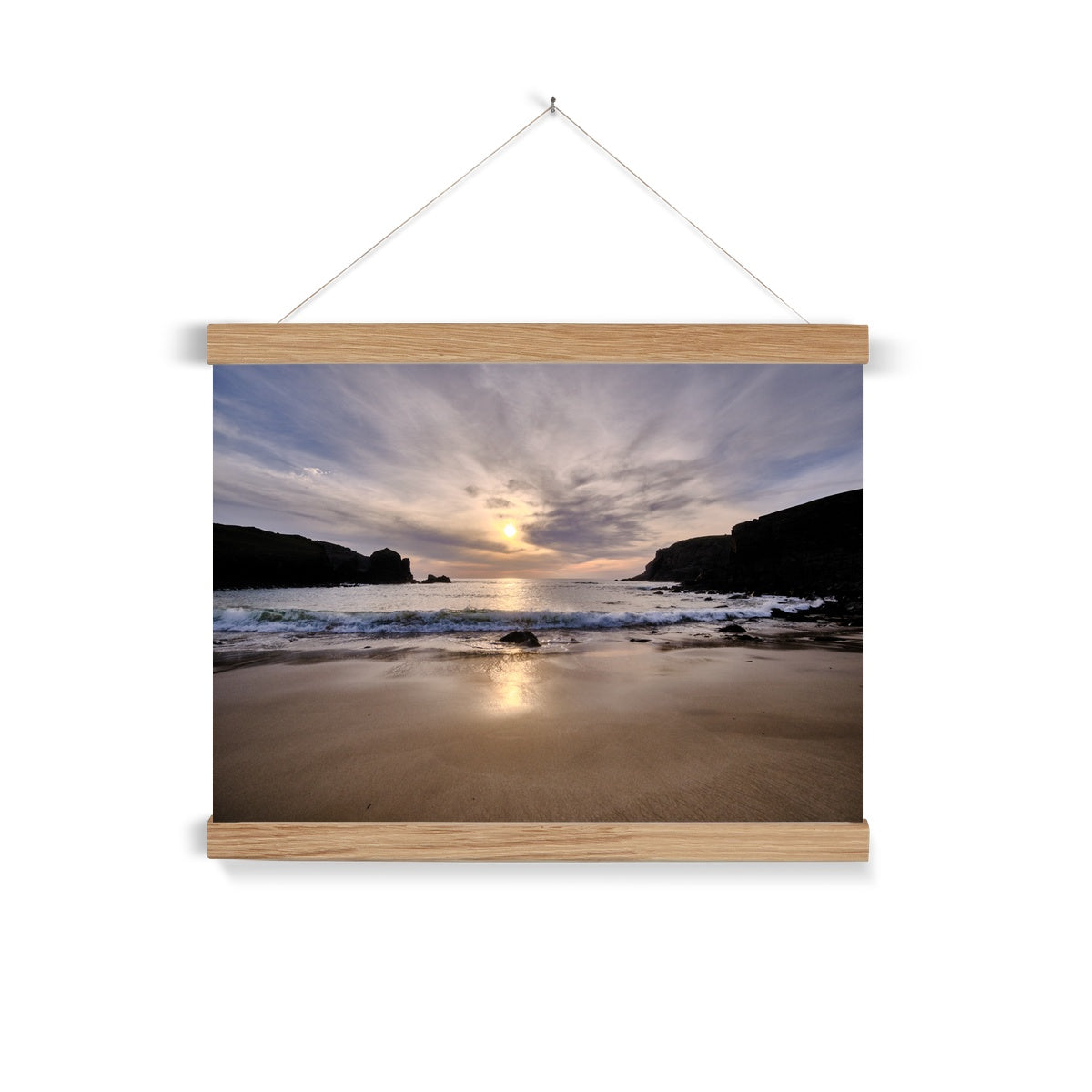 Dalbeg Beach Sunset Fine Art Print with Hanger