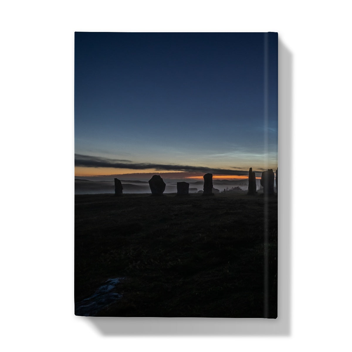 Callanish Stones and Noctilucent Clouds Hardback Journal