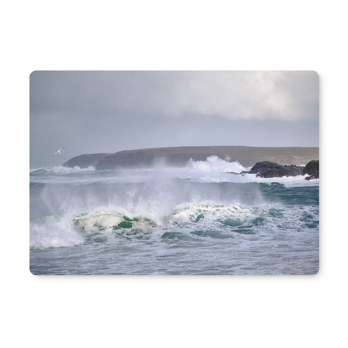Shawbost wild sea Placemat