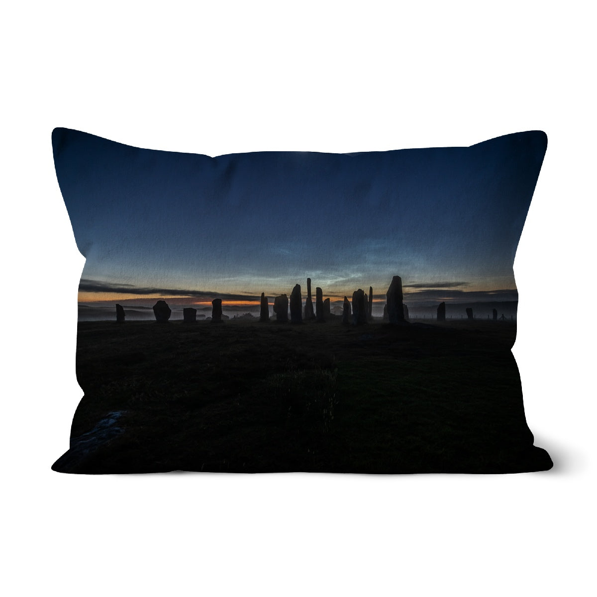 Callanish Stones and Noctilucent Clouds Cushion