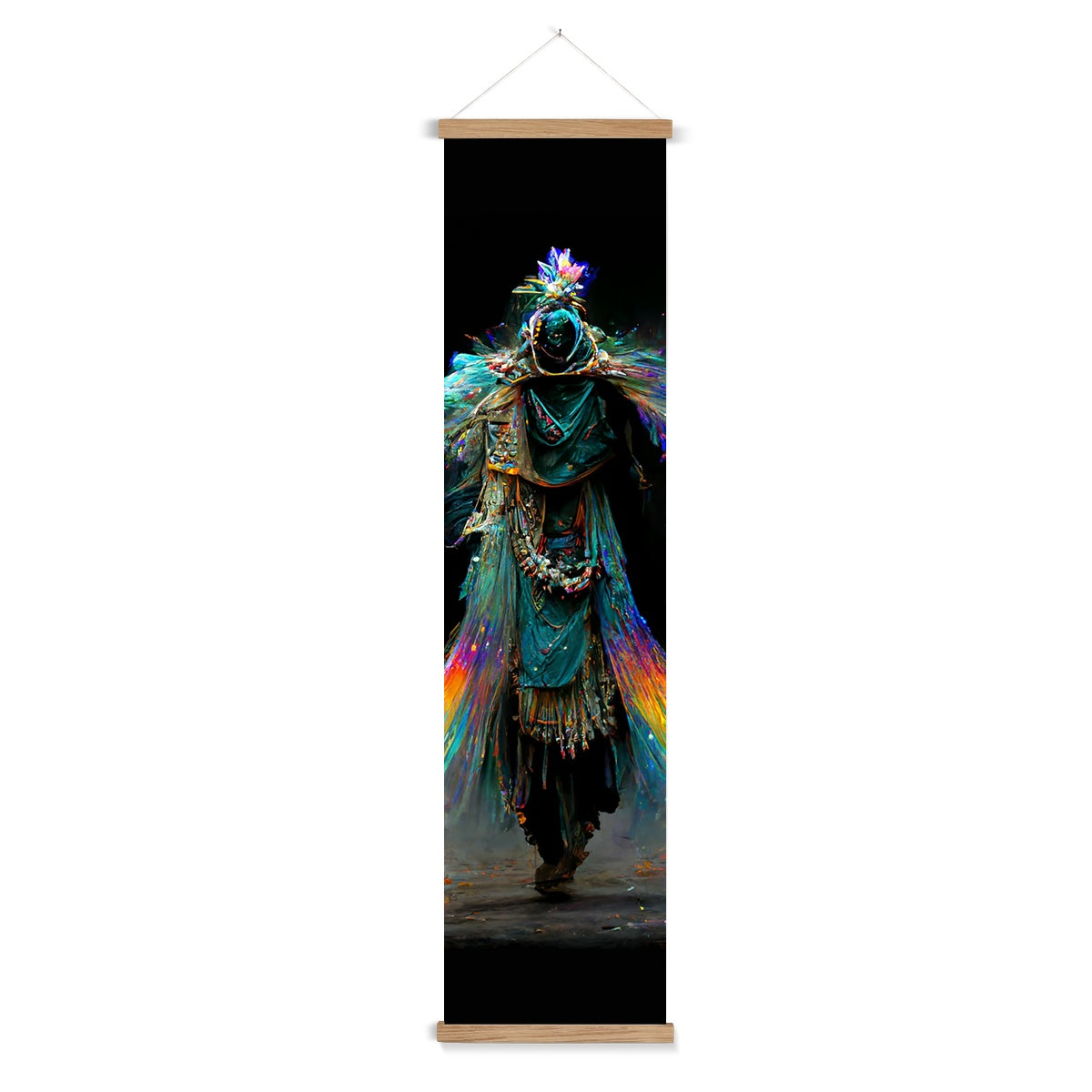 Dancing Shaman Wall Height Chart