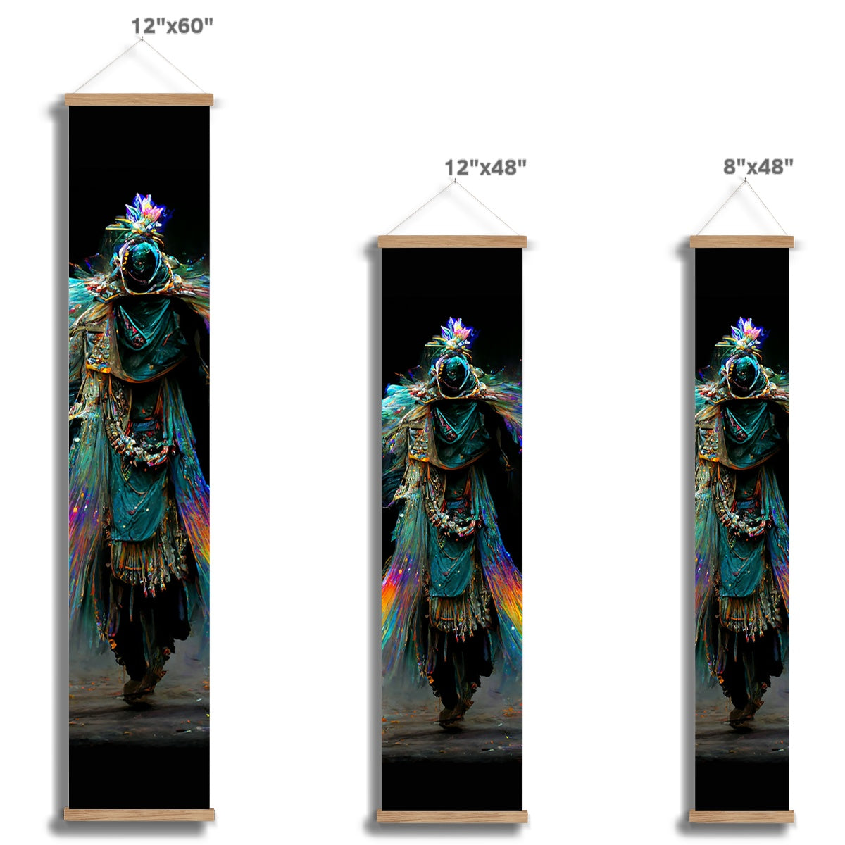 Dancing Shaman Wall Height Chart
