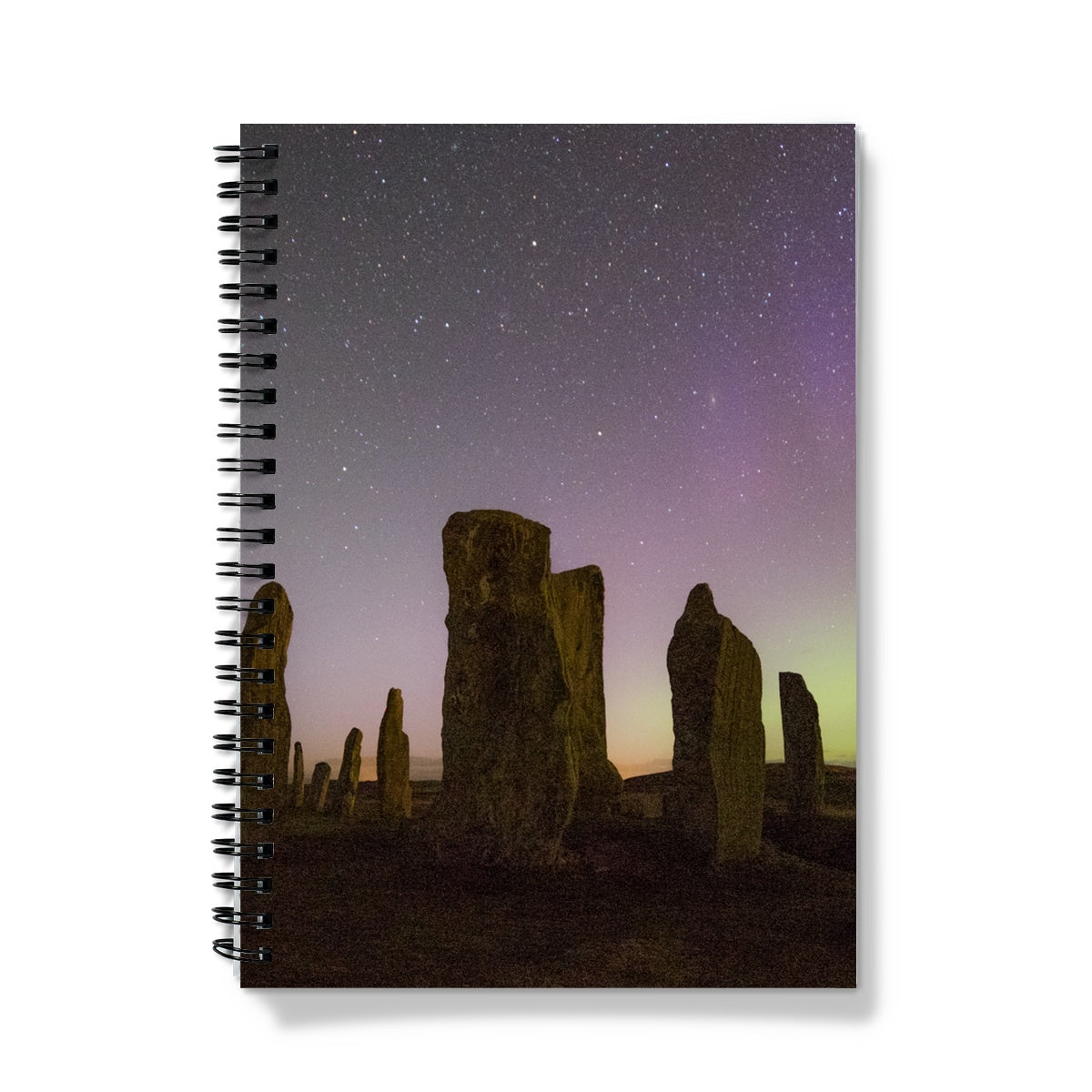 Callanish, Zodiacal light and Aurora Notebook