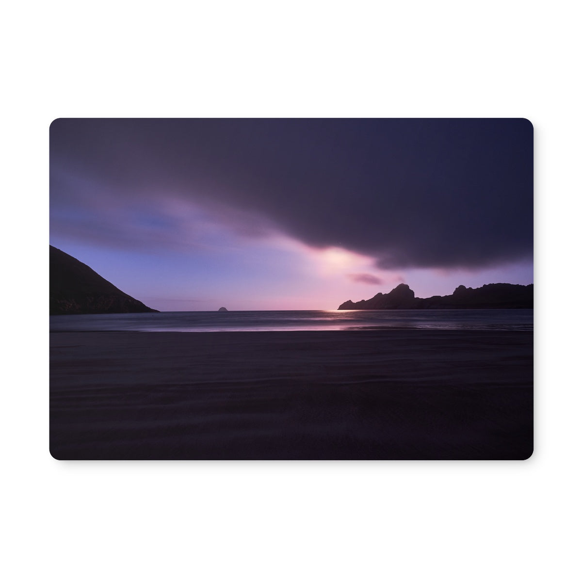 The Bay, Hirta, St Kilda by Moonlight Placemat