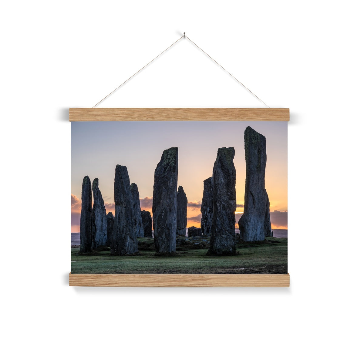 Callanish Sunrise Fine Art Print with Hanger