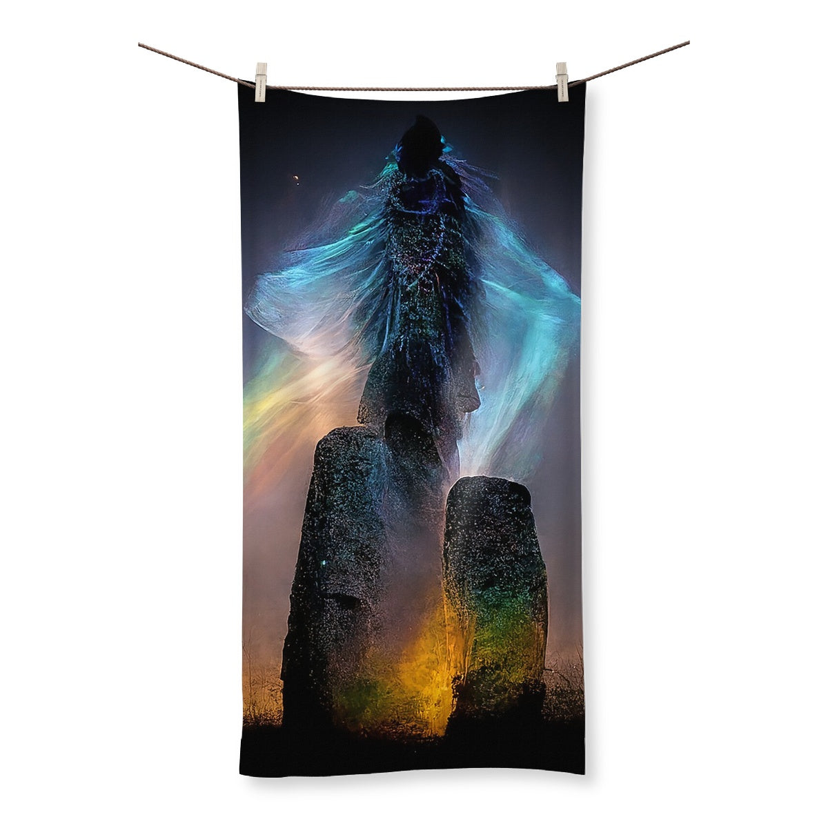 Shaman and Standing Stones  Towel