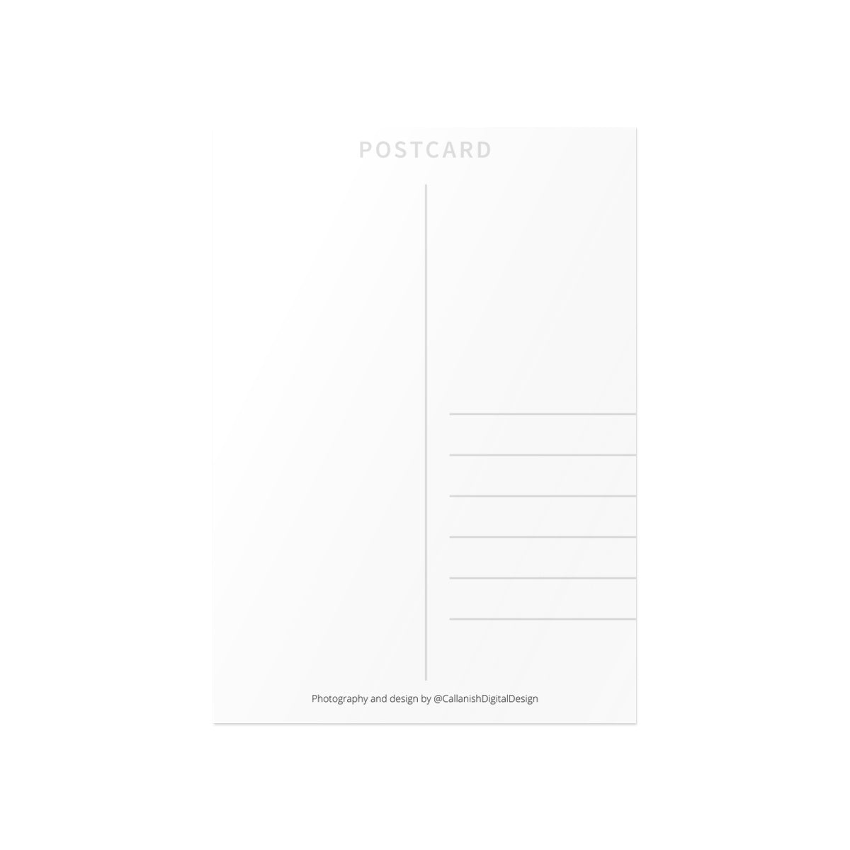 Shawbost wild sea Classic Postcard