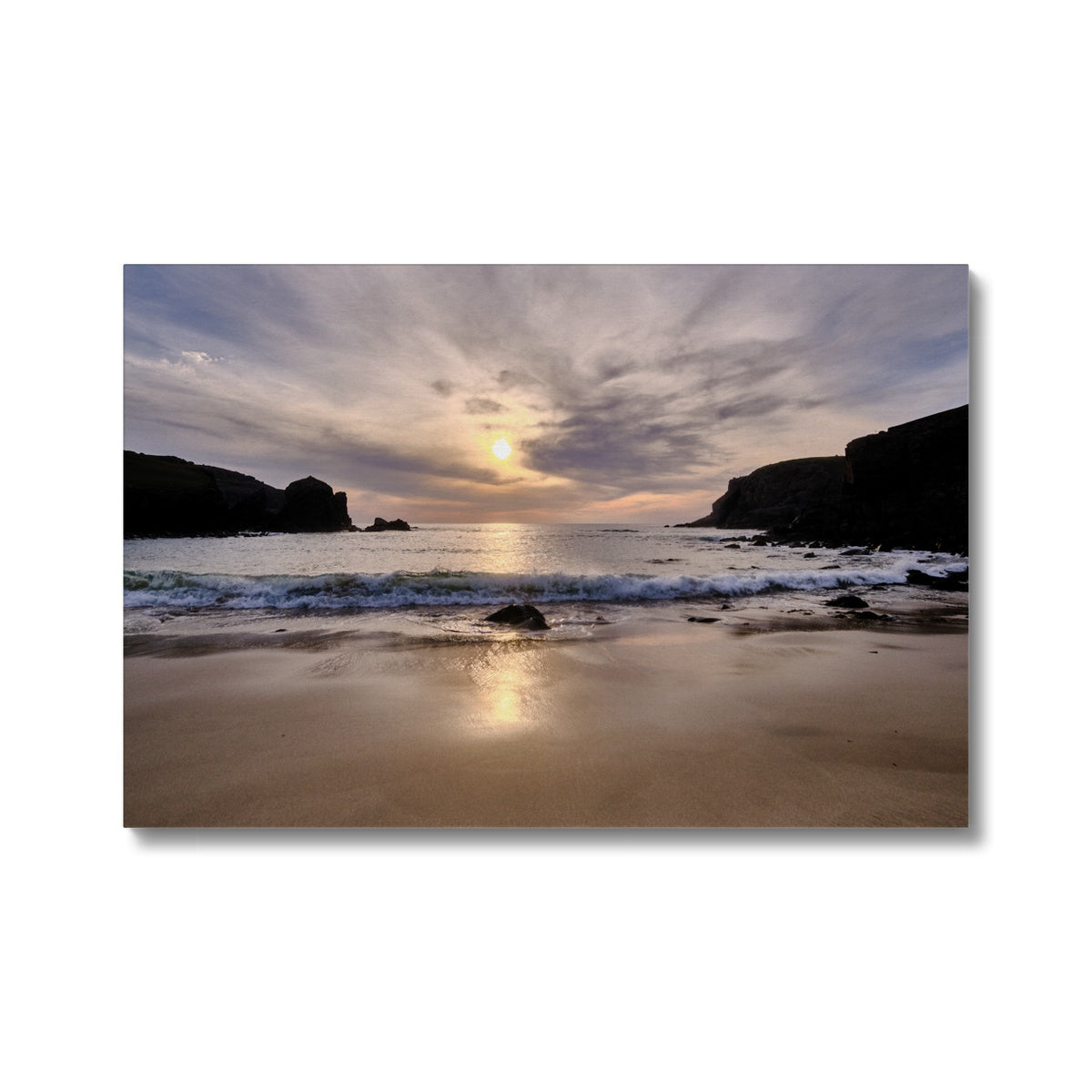 Dalbeg Beach Sunset Canvas