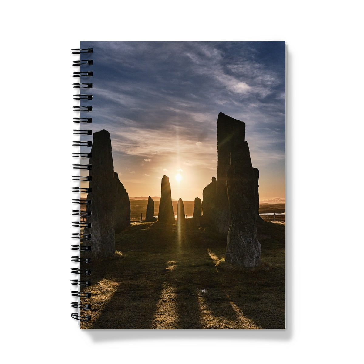 Callanish March 2020 sunrise Notebook