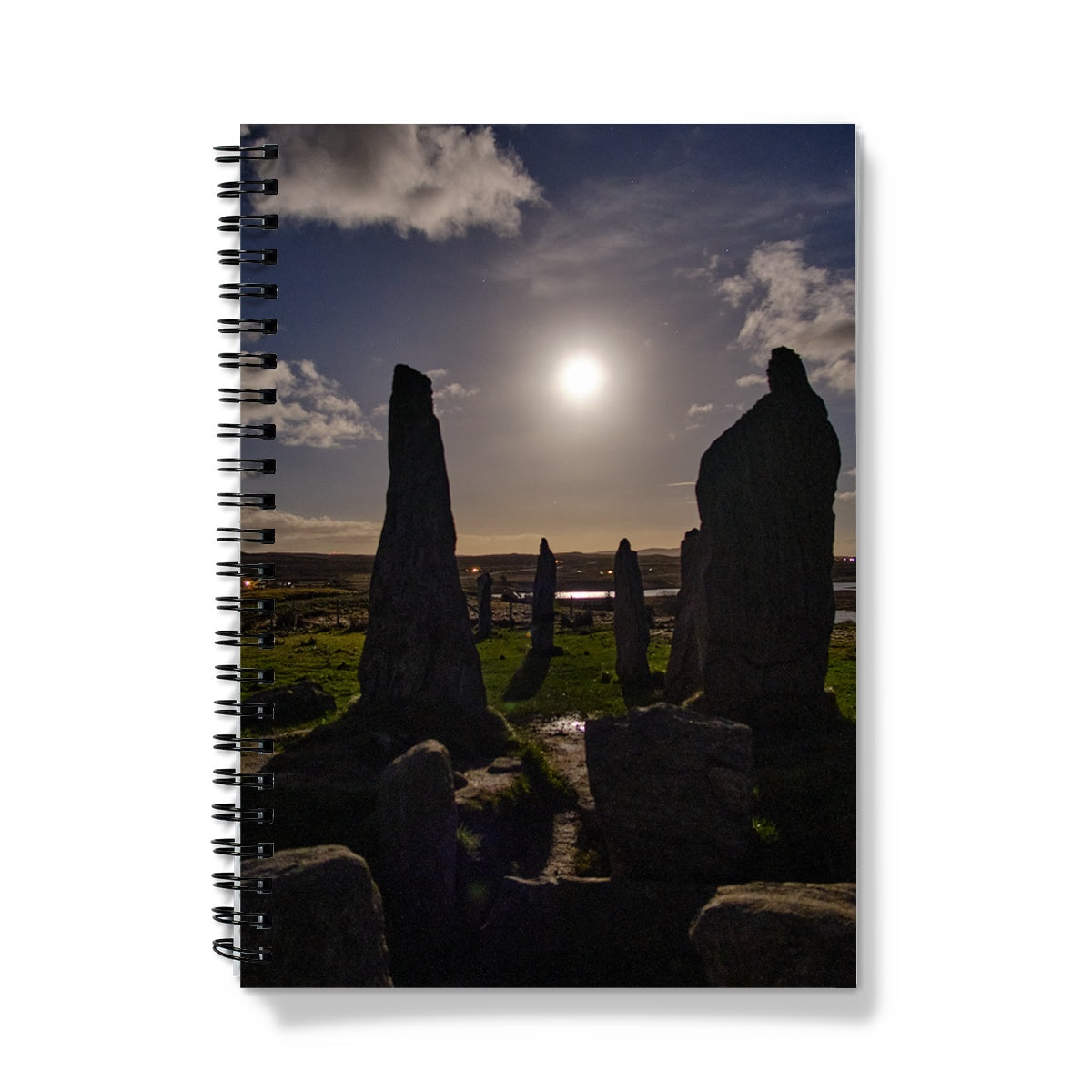 Callanish Cairn and Moon Notebook