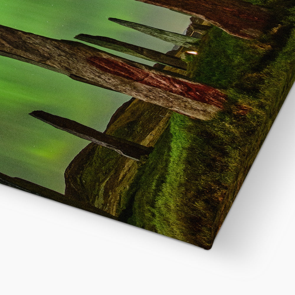 Callanish February '23 Active Aurora Canvas