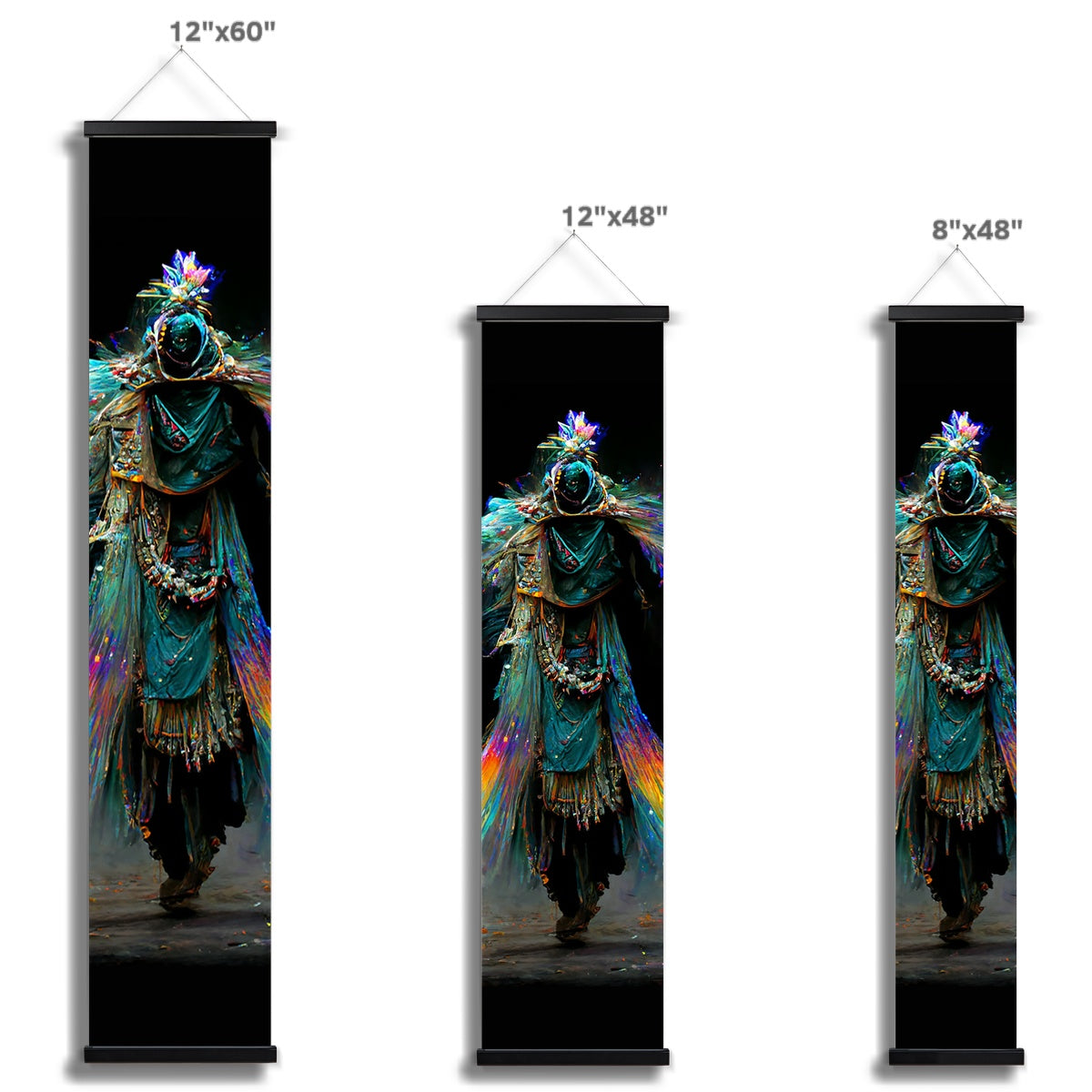 Dancing Shaman Wall Height Chart