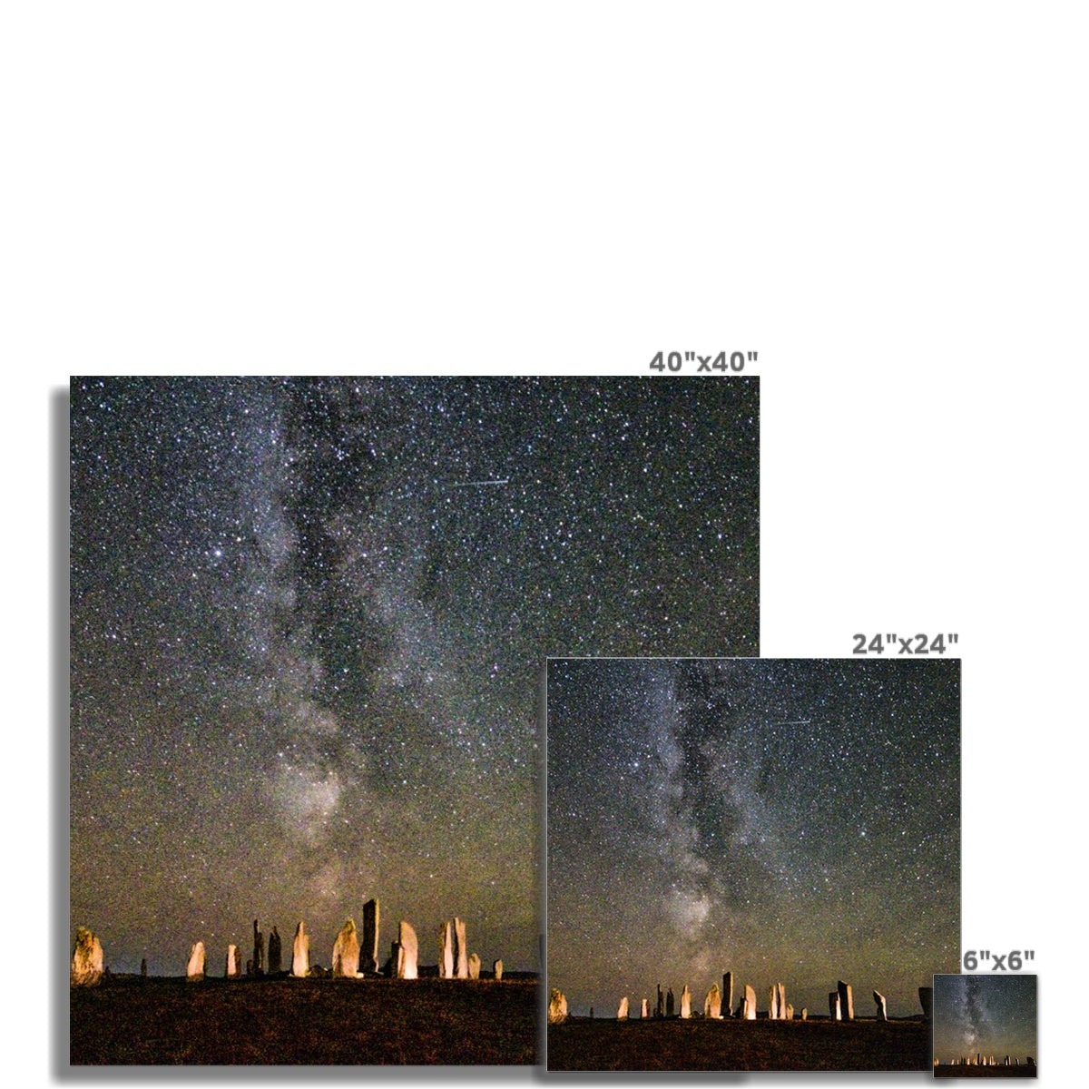Callanish and the Milky Way  Hahnemühle Photo Rag Print