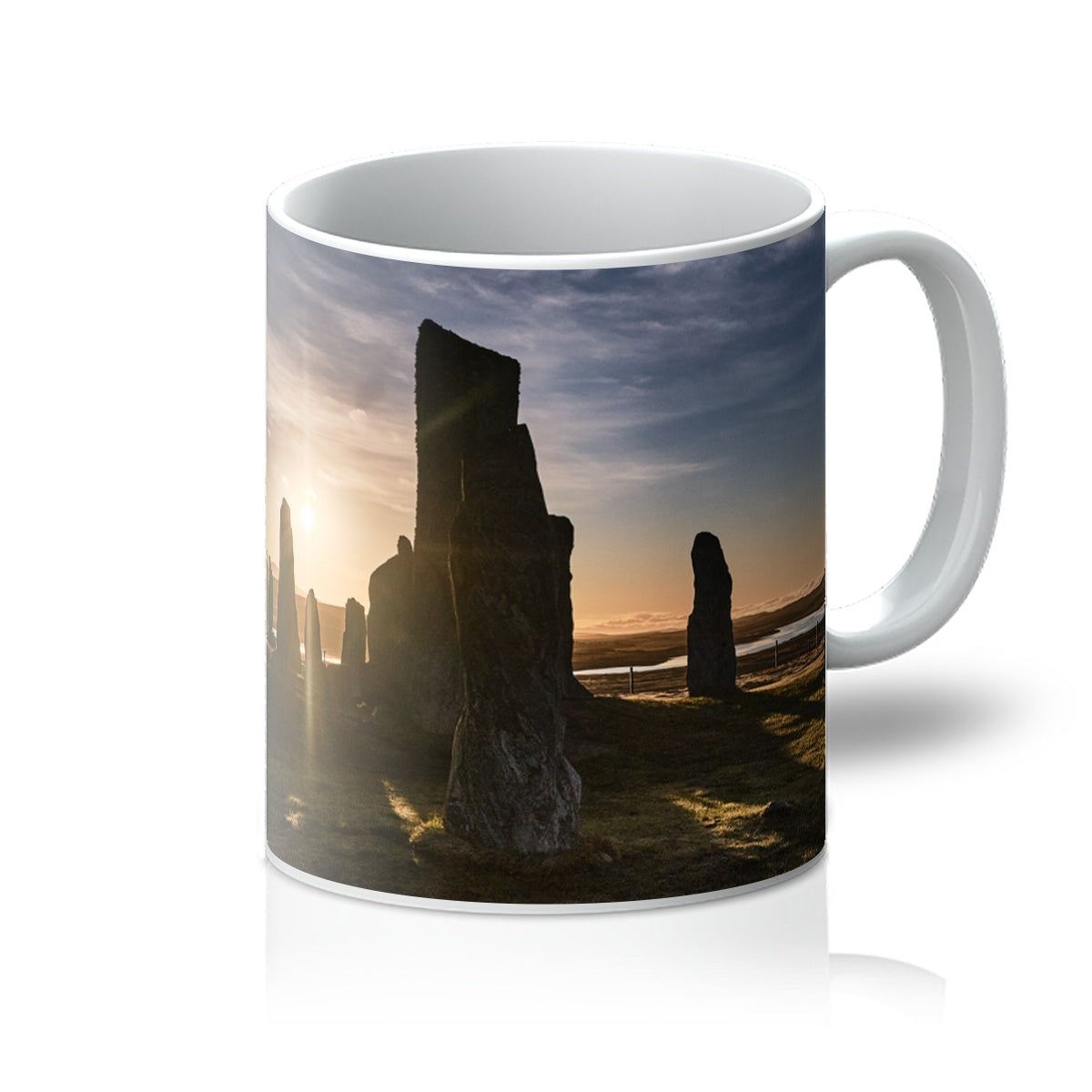 Callanish March 2020 sunrise Mug