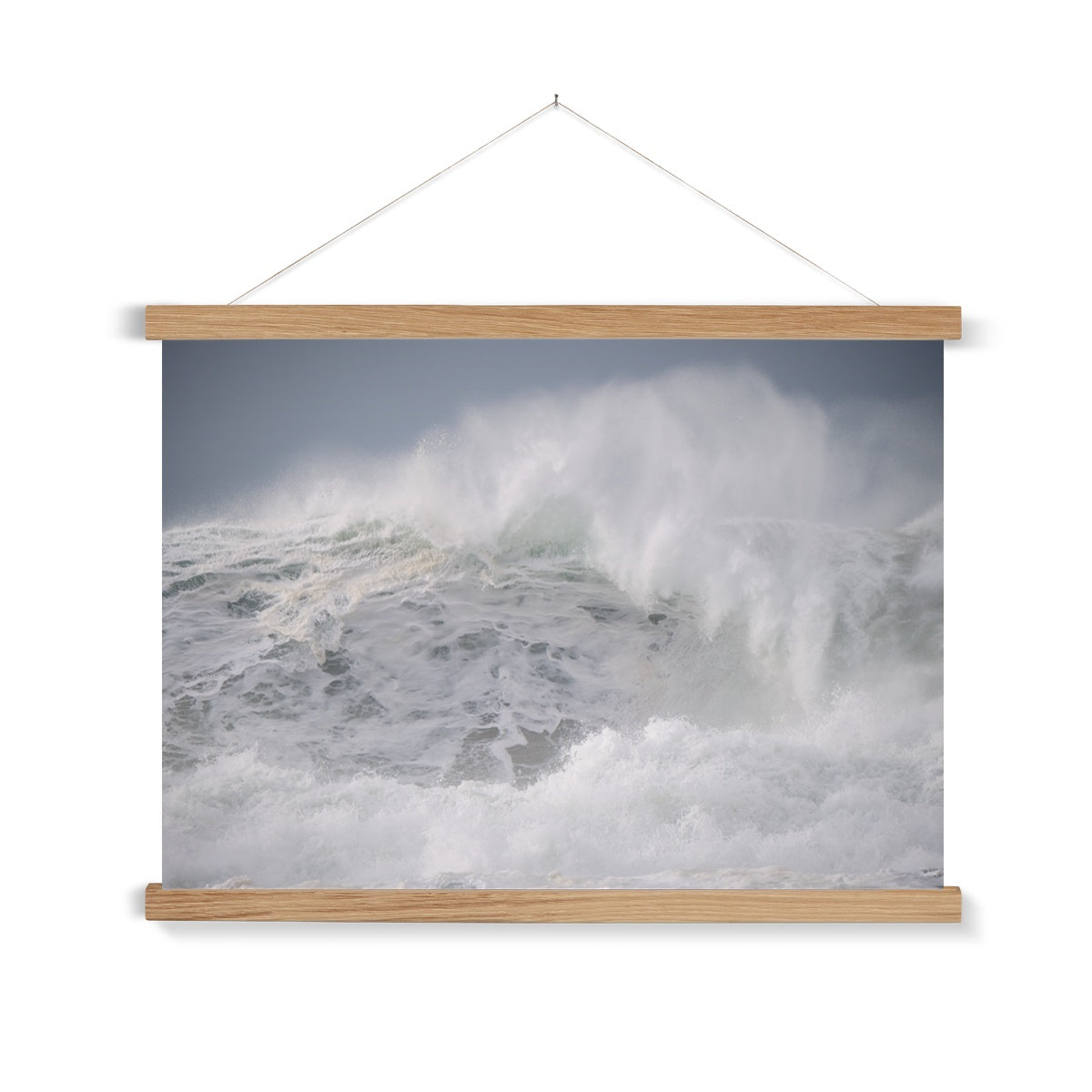 Dalbeg wild Atlantic wave Fine Art Print with Hanger