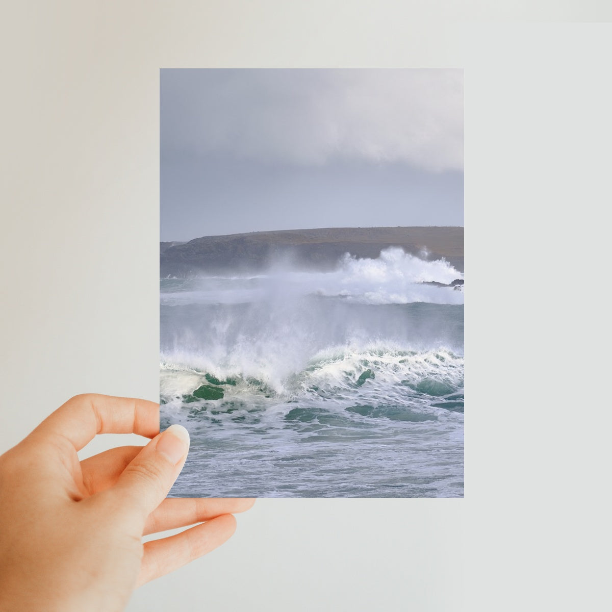 Shawbost wild sea Classic Postcard